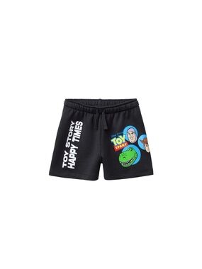 NWT Zara Disney Toy Story Boys' Black Character Shorts 3Y